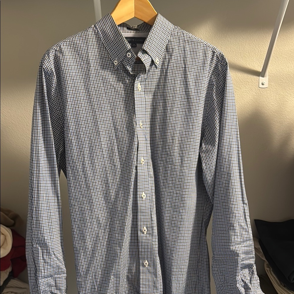 Tommy Hilfiger Blue Check Dress Shirt